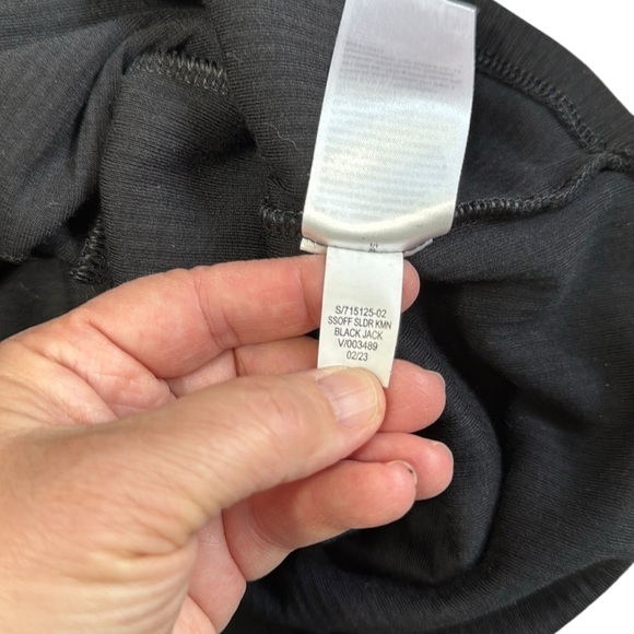 Old Navy Black Sheath Dress gothic goth witchy LBD comfortable XL SS comfy - Picture 7 of 10